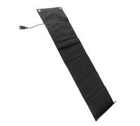 Qudinip Caricabatterie da Pannello Solare Pieghevole da 25 W Impermeabile e Durevole per Telecamere di Sorveglianza e Laptop Silicio Monocristallino IP65