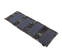 Qudinip Caricabatterie Portatile Pieghevole da 20 W con Pannello Solare Monocristallino per Campeggio All'aperto, Escursionismo, Ricarica Resistente All'acqua