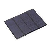 Qudinip Caricatore Portatile Fai-da-te Mini Pannello Solare 12V 1,5W per Lanterne da Campeggio e Cellulari Modulo in Polisilicio