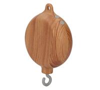 Qudinip Carillon Mobile per Bambini con Design Simulato di Venature del Legno e 9 Ninne Nanne per Culle, 1 Confezione, Plastica, 9 X 3,5 X 14 Cm