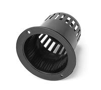 Qudinip Cestino per Piantagione, Vaso in Rete da 50 Pezzi per Coltivazione Fuori Suolo, con Materiale PP di Alta qualità, Adatto per Verdure Idroponiche e Coltivazione di Piante (Nera)