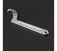 Qudinip Chiave di Gancio Multifunzionale, Formaggio Mobile a Forma C Regolabile con Manico Esteso per i Dadi (Testa rotonda 2 "-4 3/4" (51-121mm))