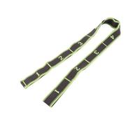 Qudinip Cinghia Elastica per Esercizi e Yoga, Cinghia Elastica con Livelli Numerici, Perfetta per Principianti, Tessuto in Morbido Cotone Poliestere, Misura 104 Cm, 1 unità
