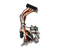 Qudinip Circuito Preamplificatore per Basso Elettrico Precablato Design Durevole Migliora il Suono per Bassisti Custodia in Plastica 1 Pezzo