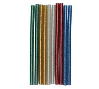 Qudinip Colla a Caldo Stick 50 Pezzi di Colla Artigianale Trasparente Durevole per Progetti Fai da Te Riparazioni Domestiche 7x140 Mm