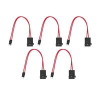 Qudinip Connettore Portafusibili per Auto da 5 Pezzi Prolunga Cavo 20A per Impieghi Gravosi per Pannelli Mini Scatola Fusibili per Riparazioni Automobilistiche (#3)