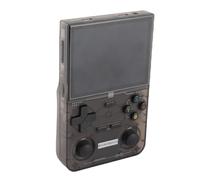 Qudinip Console di Gioco Portatile Dispositivo di Gioco retrò Portatile con Doppio Joystick 3D per Giocare in Movimento Schermo IPS da 3,5 Pollici (Nera)