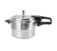 Qudinip Cooker a Pressione, Esplosione in Lega di Alluminio Ad Alta Resistenza a Prova Grande capacità per Stufa a Induzione Elettrica a Gas, con un Meccanismo di Chiusura Aperta Facile (5l)