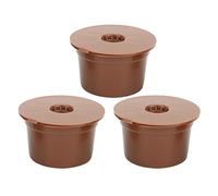 Qudinip Coppa del Filtro del caffè Riutilizzabile Riutilizzabile, 3 Pezzi di Coppa per Capsula di Plastica Cupce di Sospita per il Caffitaly