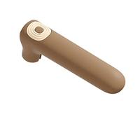 Qudinip Copri Maniglia in Silicone, Protezione Morbida e Flessibile Resistente Alle Collisioni per Casa, Camera da Letto, Bagno, Ufficio (Caffè)