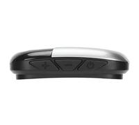 Qudinip Cuffie per Casco da Motociclista Cuffie Bluetooth 5.0 Impermeabili per la Guida con qualità del Suono Superiore e Lunga Durata della Batteria (Argento)