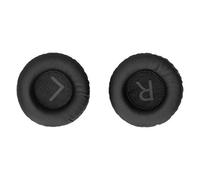 Qudinip Cuscinetti Auricolari di Ricambio da 70 Mm per Cuffie, Morbidi Cuscinetti in Memory Foam per Un'esperienza di Ascolto Confortevole, Pelle Artificiale Resistente, Confezione da 2 (Nera)