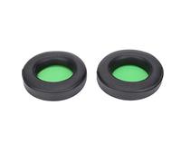 Qudinip Cuscinetti Auricolari in Pelle Comodi Cuscinetti di Ricambio per Kraken 7.1 V2 Pro, Durevoli e Alla Moda, 2 unità (Verde)