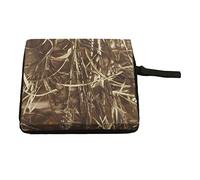 Qudinip Cuscino per Sedile da Stadio All'aperto, Design Portatile e Leggero, Comfort per Prato, Spiaggia, Campo da Basket, Tessuto Oxford, 1 unità (Canna)