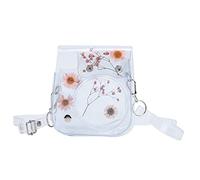 Qudinip Custodia per Fotocamera Trasparente con Tracolla Regolabile per Mini 11 Borsa Fotografica in PVC Resistente Ed Elegante 145 G (Rosa)