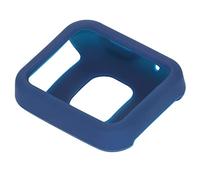 Qudinip Custodia Protettiva per Smart Watch Full Edge Compatibile con Mi Watch Lite e Smartwatch Resistente Paraurti in Silicone per L'uso Quotidiano (Blu notte)