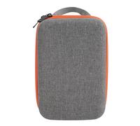 Qudinip Custodia Rigida per Altoparlante Bluetooth per Player 3 Borsa di Stoccaggio Portatile Impermeabile Grigia per i Viaggi dei Bambini