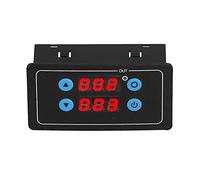 Qudinip Display LCD del Modulo relè Temporizzato per il Controllo della Temporizzazione Regolabile in Motori, Pompe Dell'acqua Ed Elettrovalvole con Ritardo da 0,1 S a 999 Ore