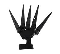 Qudinip Dita in Giunti di Halloween, Oggetti di Scena di Halloween, Giunti Mobili Creepy Horror Claw Props Toy per Feste in Maschera (Mano sinistra)