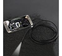 Qudinip Endoscopio per Telefono HD da 7 Mm Periscopio USB Leggero, Impermeabile e Durevole per L'ispezione di Tubi e le Riparazioni di Auto (Madre/t.rapita)