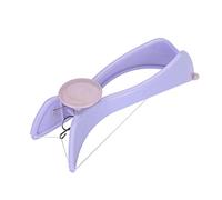 Qudinip Epilatore per del Viso con Linee in Cotone Resistente per la Depilazione, Strumento Portatile per la Rimozione dei del Collo e del Viso, Viola, 12 X 4,5 X 3,7 Cm (Confezione in blister)