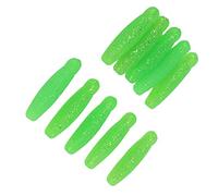 Qudinip Esca Morbida da Pesca da 10 Pezzi, Esca Artificiale Realistica per Pupa di Ape per la Pesca in Mare e in Acqua Dolce, 6 Cm 8 G, Materiale PVC (#3)