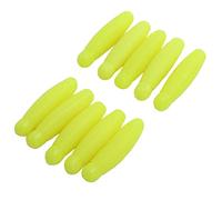 Qudinip Esca Morbida da Pesca da 10 Pezzi, Esca Artificiale Realistica per Pupa di Ape per la Pesca in Mare e in Acqua Dolce, 6 Cm 8 G, Materiale PVC (#2)
