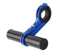 Qudinip Estensore per Manubrio della Bici Leggero e Resistente per il Supporto del Telefono e L'uso di Accessori, Adatto Alla Maggior Parte delle Biciclette, Fibra di Carbonio e Lega di Alluminio