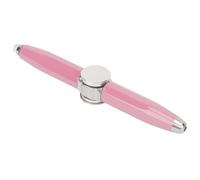 Qudinip Fidget Pen, Penna a Sfera Rotante con Giroscopio con Luce LED per Alleviare Lo Stress, ADHD, Disturbo Ossessivo Compulsivo, Ansia, Scrittura e Uso Portatile (Rosa Chiaro)