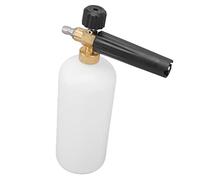 Qudinip Flacone Spray per Schiuma per Autolavaggio da 1 Litro con Ugello Regolabile e in Schiuma di Rame per Un'efficace Pulizia Esterna