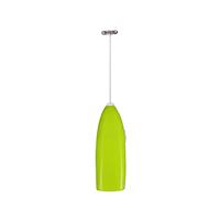 Qudinip Frusta Elettrica per caffè Schiumatore per Latte Portatile per Miscelatore per Uova in Acciaio Inossidabile Design Durevole Ed Ergonomico (Verde)