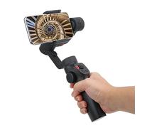 Qudinip FUNSNAP Capture2S Stabilizzatore Portatile a 3 Assi per Registrazioni Sportive Fluide in Grigio con Durata della Batteria di 12 Ore