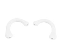 Qudinip Ganci di Protezione per le Orecchie in Morbido Silicone 10 Paia Comodi Fermi per le Orecchie per Tutte le età Leggeri e Durevoli (Bianca)