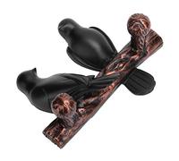 Qudinip Gancio in Resina a Forma di, Graziosi Ganci Decorativi da Parete per Cappotti e Borse, Innovativo Appendiabiti per Camera da Letto e Ingresso, Finitura Resistente e Liscia, 16,5x12,5x6,5 Cm