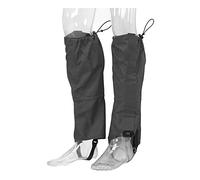 Qudinip Ghette da Impermeabili, Resistenti, Leggings in Tessuto Ripstop 600D, per Prevenire la e la Pioggia, Durante le Escursioni, lo Sci, Confezione da 2 (Nera)