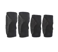 Qudinip Ginocchio Gomito Antiurto per Bambini Comodi Cuscinetti Protettivi per Ciclismo 2 Unità 3-7 Anni Nylon EVA