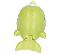 Qudinip Giocattoli da Bagnetto per Bambini Simpatico Orologio a Forma di Balena per Bambini Che Nuotano Nella Vasca da Bagno, Plastica, 1x Giocattolo da Bagno (Carica il verde dell'orca assassina)