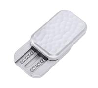 Qudinip Giocattolo con Cursore a Spinta in Acciaio Inossidabile, Giocattolo Antistress per Adulti e Bambini con Dimensioni Tascabili, Sensazione Tattile Artigianale per Regali di