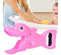 Qudinip Giocattolo da Bagnetto per Bambini Simpatico Design Ergonomico Cattura Pesci Acqua Giocattolo per Bambini Colore Brillante Materiale Sicuro 5 Pezzi (clip del delfino)
