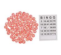 Qudinip Giocattolo di Scacchi con Numeri Gioco per Famiglie in Legno per Gioco Desktop Ottimo per L'interazione Genitore-figlio 75 Pezzi degli Scacchi 40 Carte