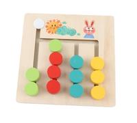 Qudinip Gioco da Passeggio a Quattro Colori, Puzzle con Pista di (Scacchi