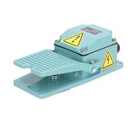 Qudinip Interruttore a Pedale Durevole Controller On-off in Metallo Antiscivolo per Macchine da Lavorazione del Legno e da Cucire