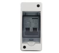 Qudinip Interruttore Automatico 2P 16A Sezionatore Impermeabile per Sistemi Solari Fotovoltaici Ideale per Applicazioni in Condizioni Meteorologiche Avverse