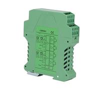 Qudinip Isolatore del Segnale Cc 24 V, Trasmettitore di Condizionatore di Segnale 2 in 4 con Isolamento Fotoelettrico per Rilevamento del PLC, Interferenza Anti -bassa Temperatura (0-5v)