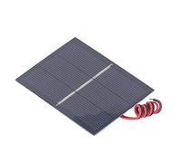 Qudinip Kit Caricabatterie Epossidico Efficiente Mini Pannello Solare da 0,65 W per Progetti Solari Fai-da-te Ed Esperimenti Scientifici Leggero 3,15x2,36 Pollici