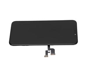 Qudinip Kit Completo di Sostituzione dello Schermo Principale del Telefono per X, Gruppo Touch Screen LCD Durevole, Kit di Riparazione Facile da Installare per L'uso Quotidiano, Strumenti Inclusi