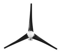 Qudinip Kit di Eoliche per Piccoli Generatori Eolici da 1200 W Parti di Alimentazione Efficienti per la Ricarica Domestica Marina con Fibra di Nylon a 3 Pale (24 V)