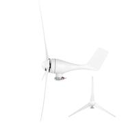 Qudinip Kit di Eoliche per Piccoli Generatori Eolici da 1200 W Parti di Alimentazione Efficienti per la Ricarica Domestica Marina con Fibra di Nylon a 3 Pale (12V)