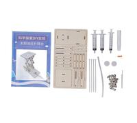 Qudinip Kit di Esperimenti Scientifici per Bambini per il Divertimento Dell'apprendimento Collaborativo con Materiale di Registro, Puzzle Educativo, 42 Accessori