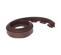Qudinip Kit per Bordatura Paesaggistica Facile Installazione e Durata Nei Progetti di Bordatura di Prati e Giardini, Materiale PE, Lunghezza 5 M, Include 15 Picchetti a Spirale (5 cm* cm* m)
